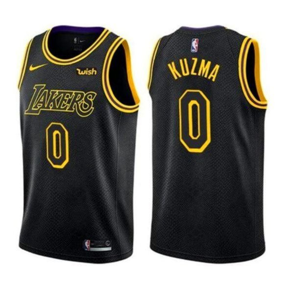 kyle kuzma black jersey